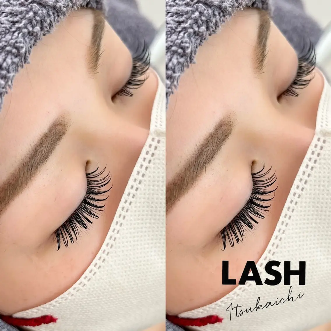 マツエク・マツパ フラットラッシュ ゴージャス LASH 五日市店 namiのマツエク・マツパデザイン