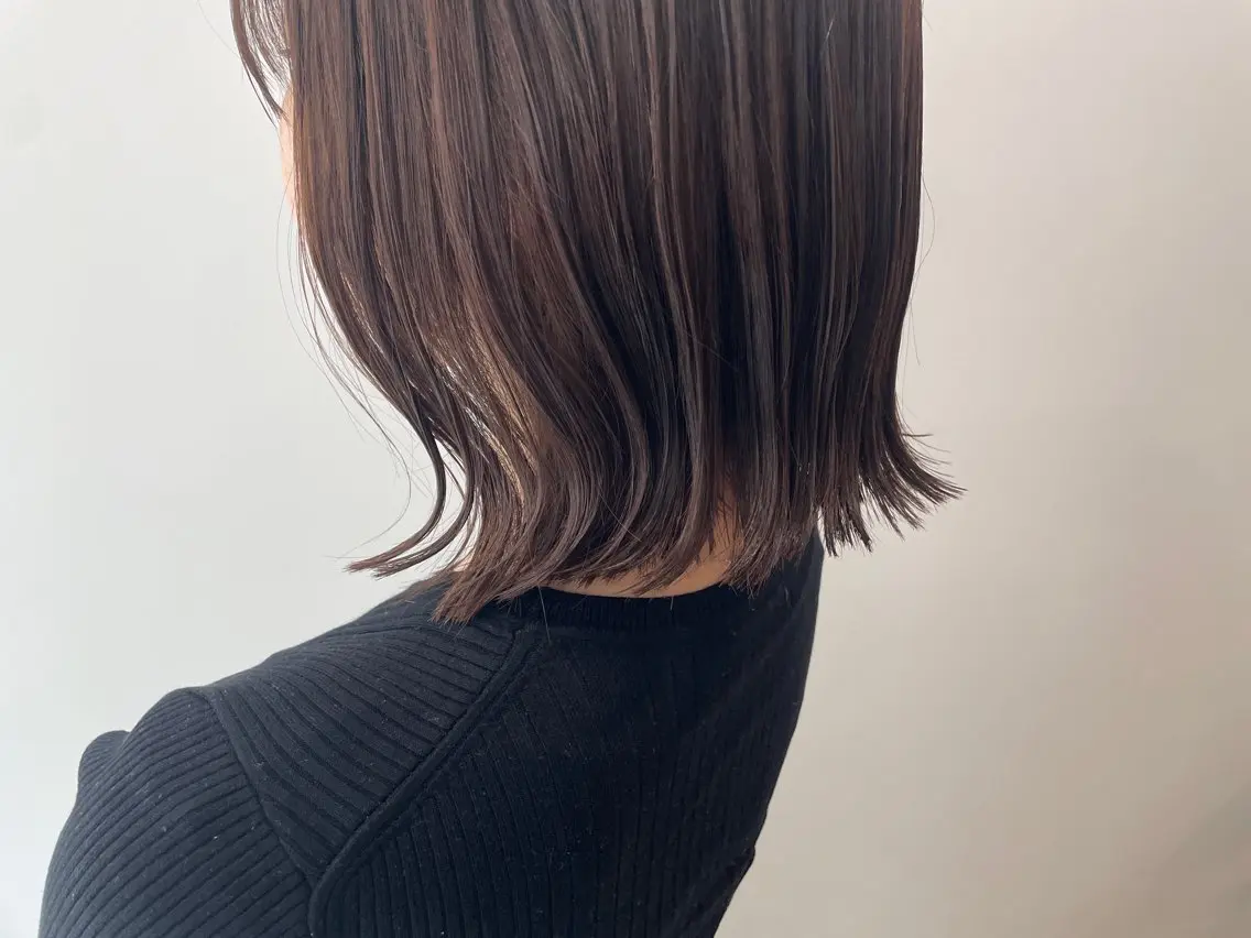 白髪活かしカラー🕊️メンテナンスカット&プチスパの写真