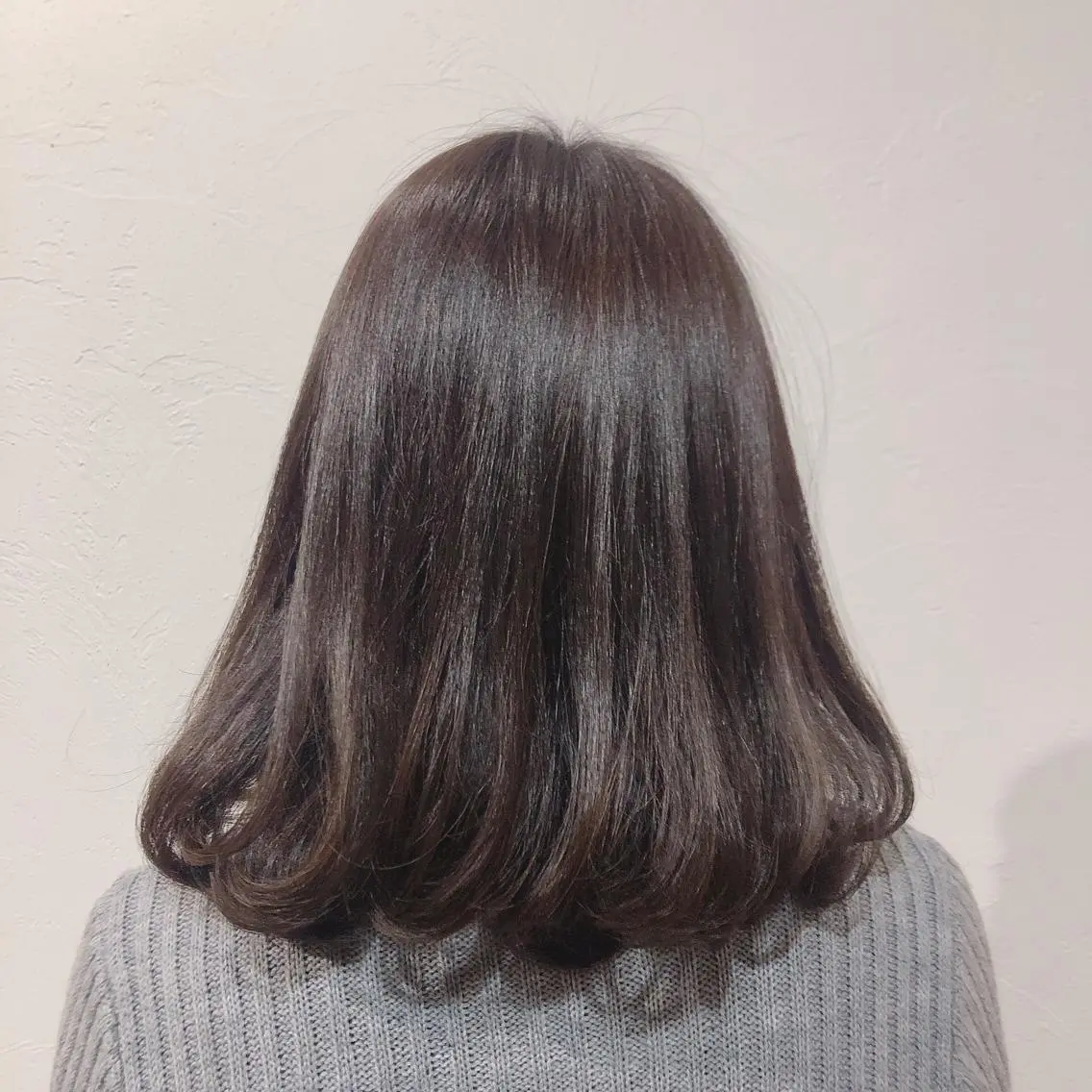 セミロング やました りなのヘアスタイル