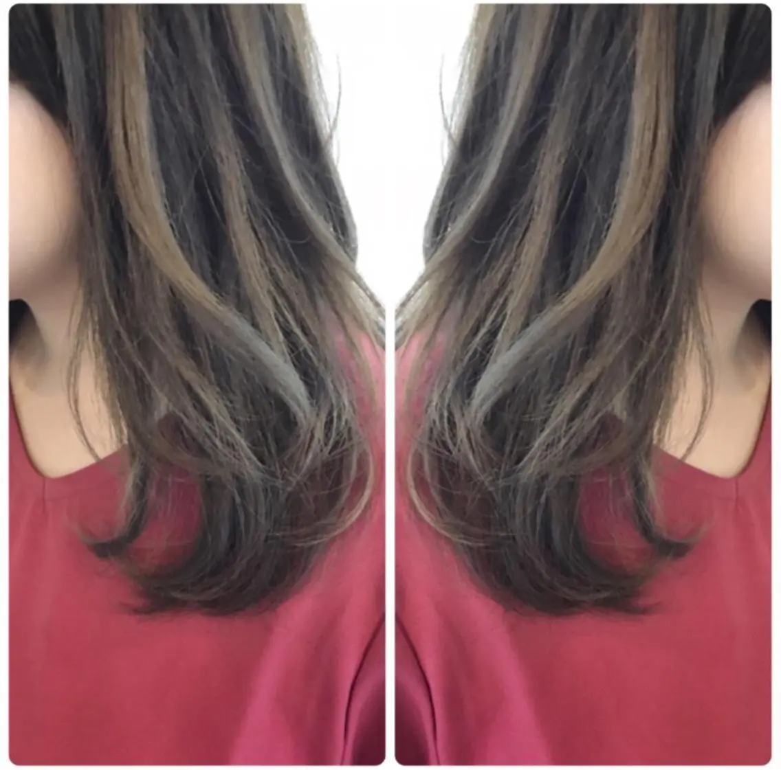 ロング カラー ハイライトカラー ハイライト カット ヘアカラー トリートメント ワタベ ハヤト/ トップデザイナーのヘアスタイル