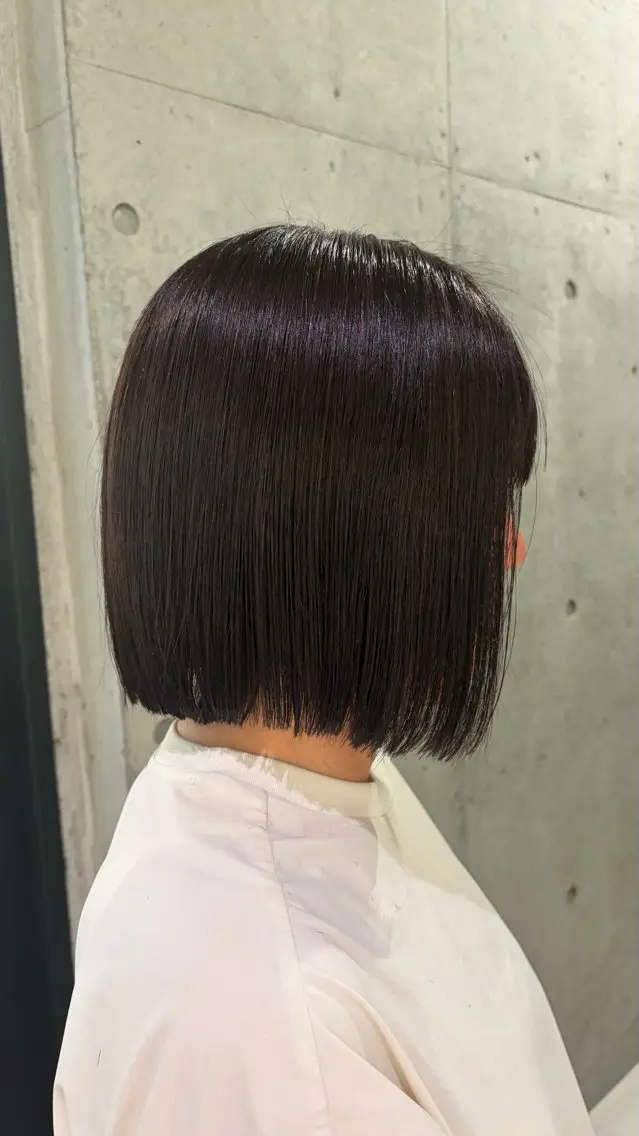 ショート ボブ ヘアカラー HINA🌟/ボブ /透明感カラー🫧のヘアスタイル
