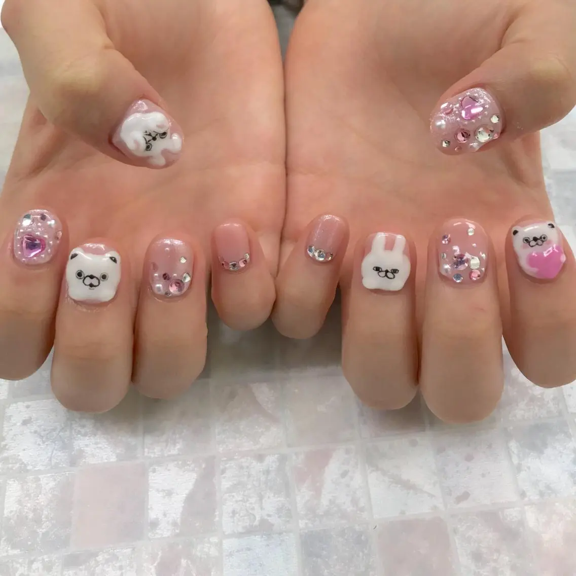 ネイル ハンドネイル 五十嵐 美智のネイルデザイン