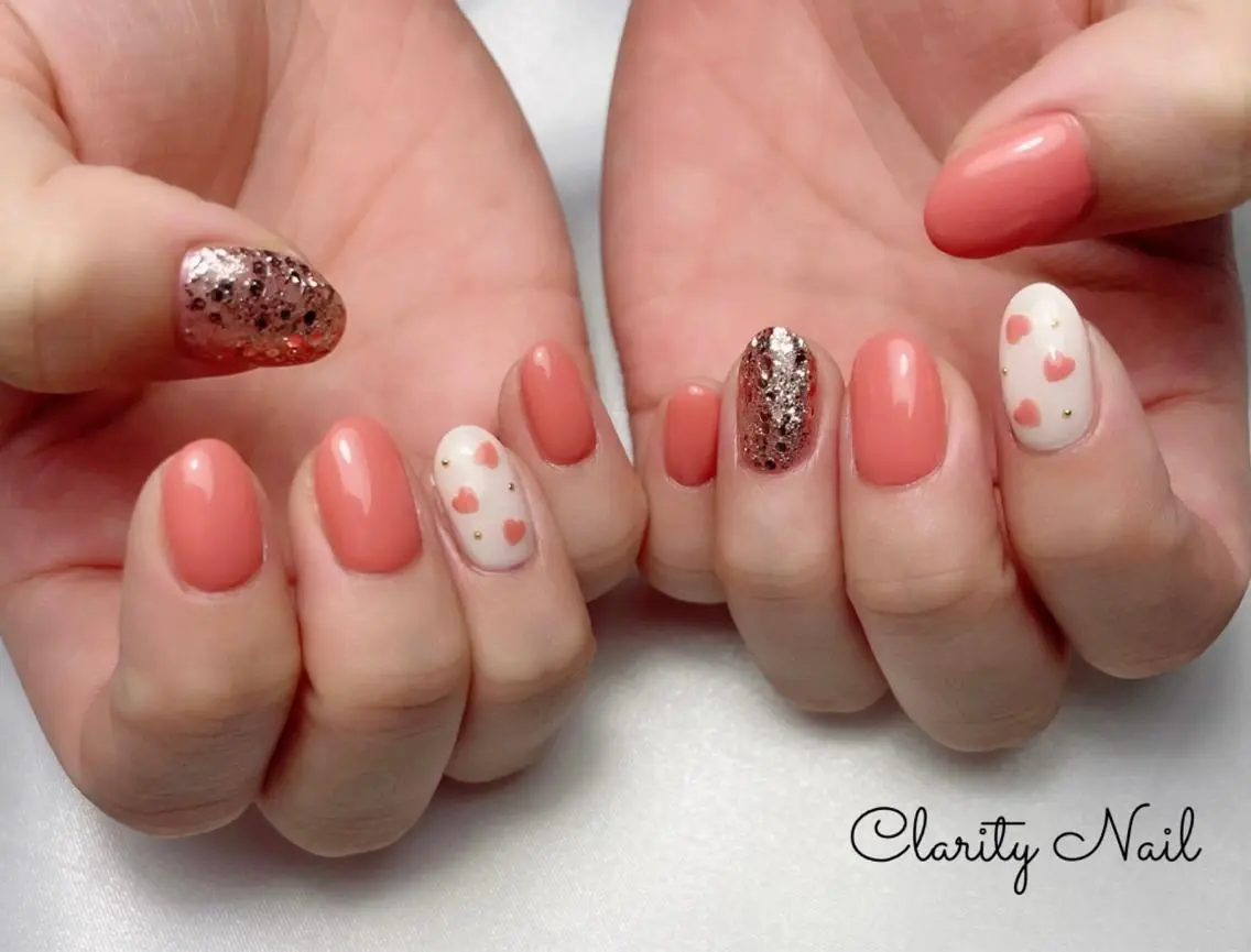 ネイル アートネイル 持ち込み ハンドネイル Clarity Nailのネイルデザイン