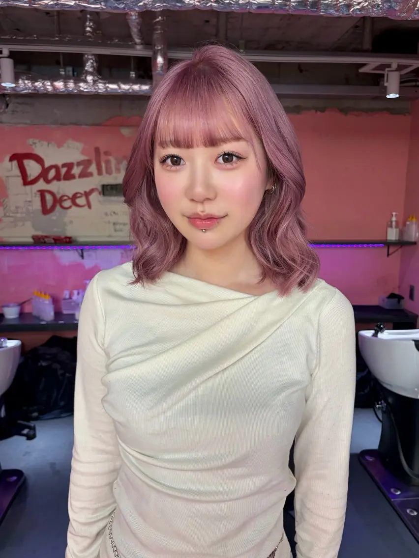 カラー ヘアカラー 🎀ブリーチモデル NANAMI🎀のヘアスタイル