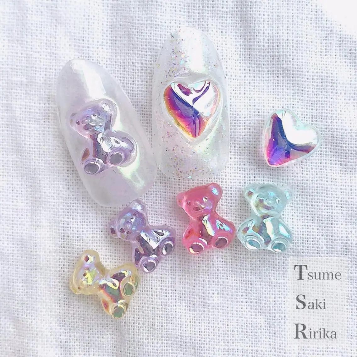 ネイル フットネイル 爪咲 りり花のネイルデザイン