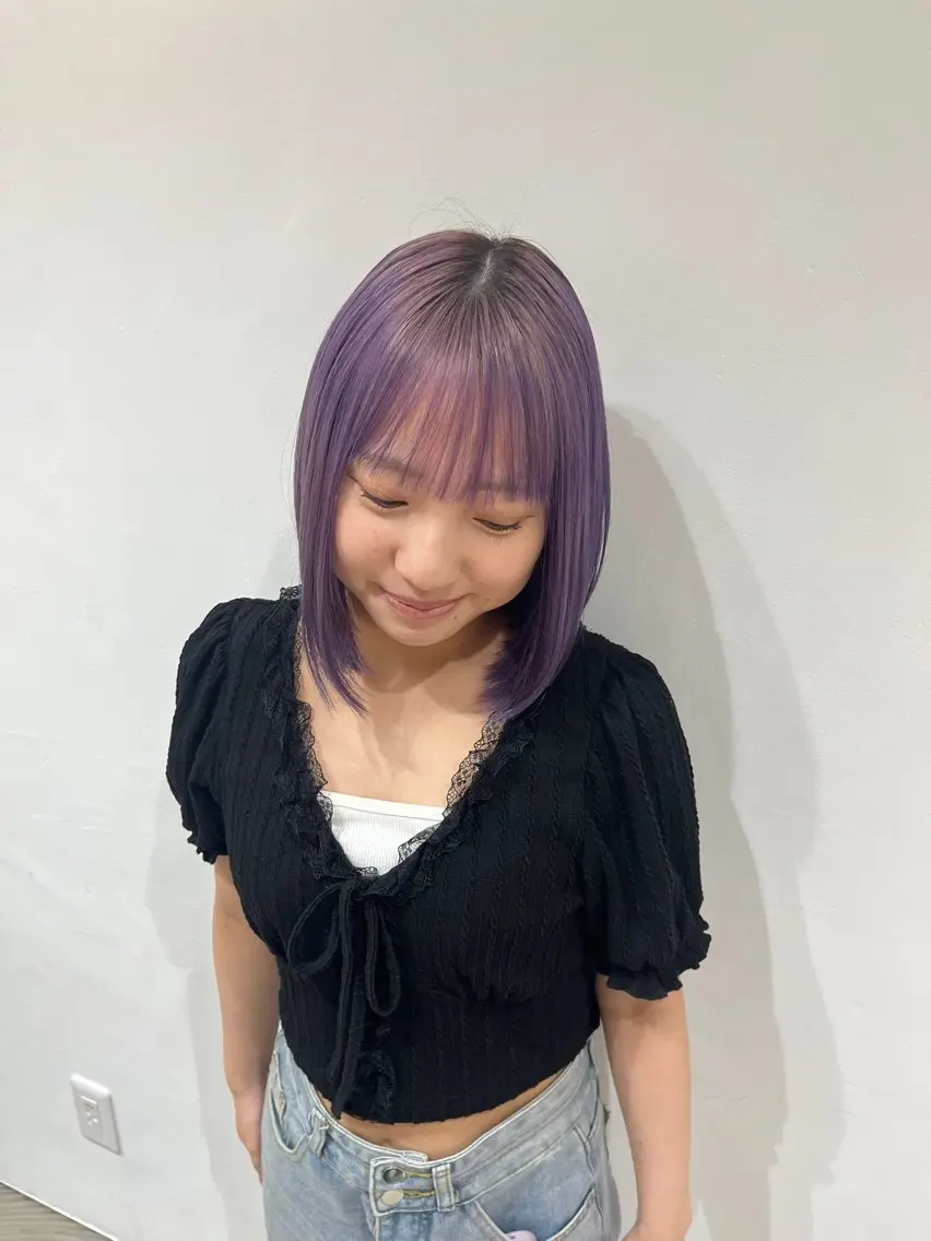 ショート カラー ヘアアレンジ ヘアカラー トリートメント ヘアセット 髪質改善/艶髪 /SARA💕のヘアスタイル