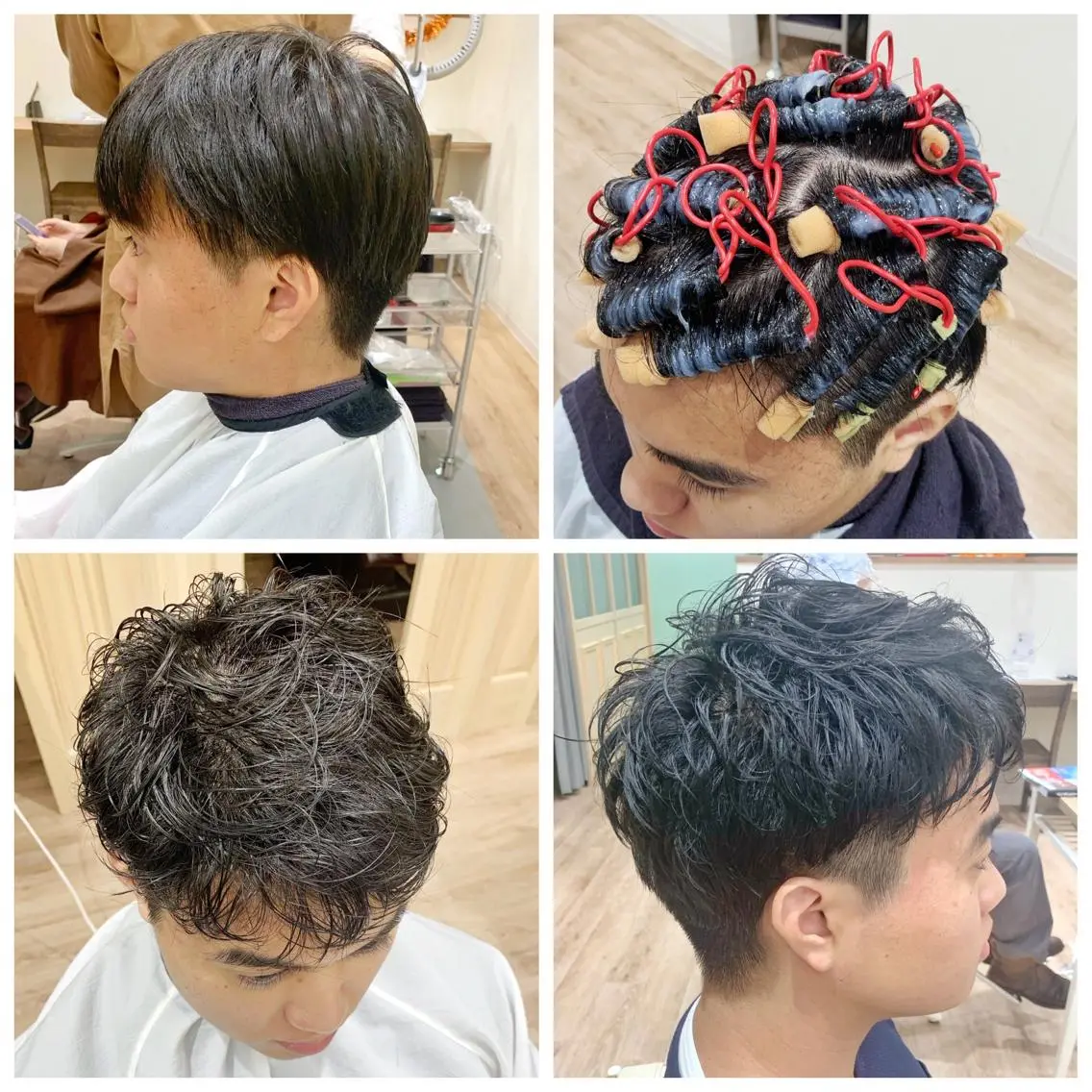 ショート パーマ メンズ カット パーマ ヘッドスパ Shingo #パーマのヘアスタイル