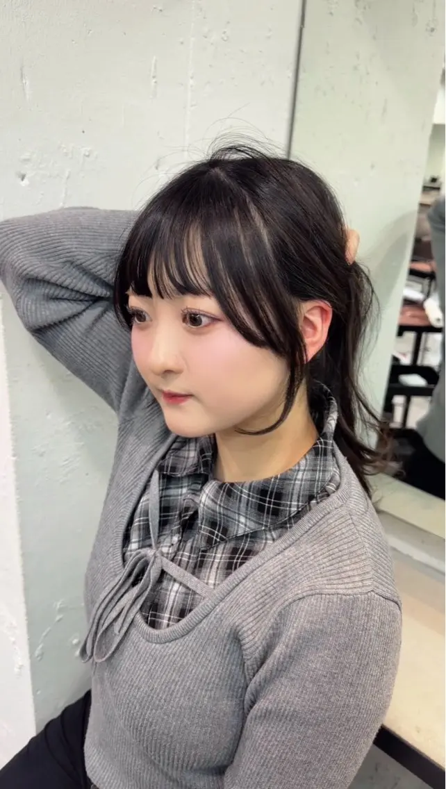 顔周りカット + プレミヤム トリートメント 🗣🤍の写真