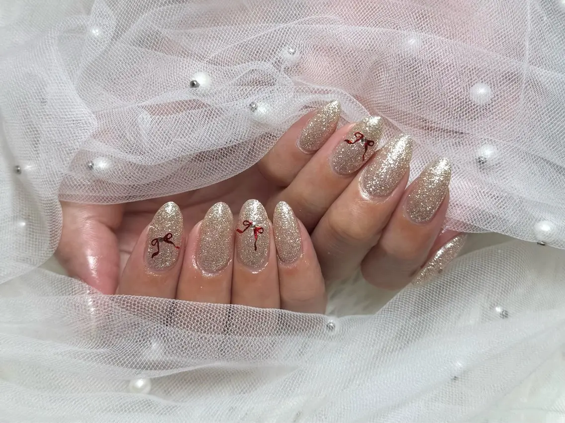 ネイル ハンドネイル フットネイル peTiT ✨️ yuzuki💞🫧のネイルデザイン