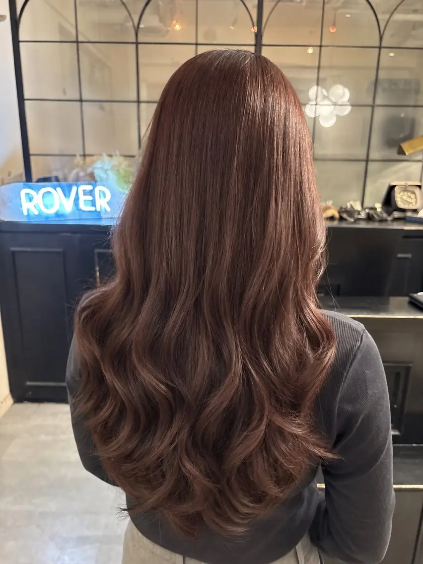 ロング カラー ヘアカラー Konomura Neneのヘアスタイル