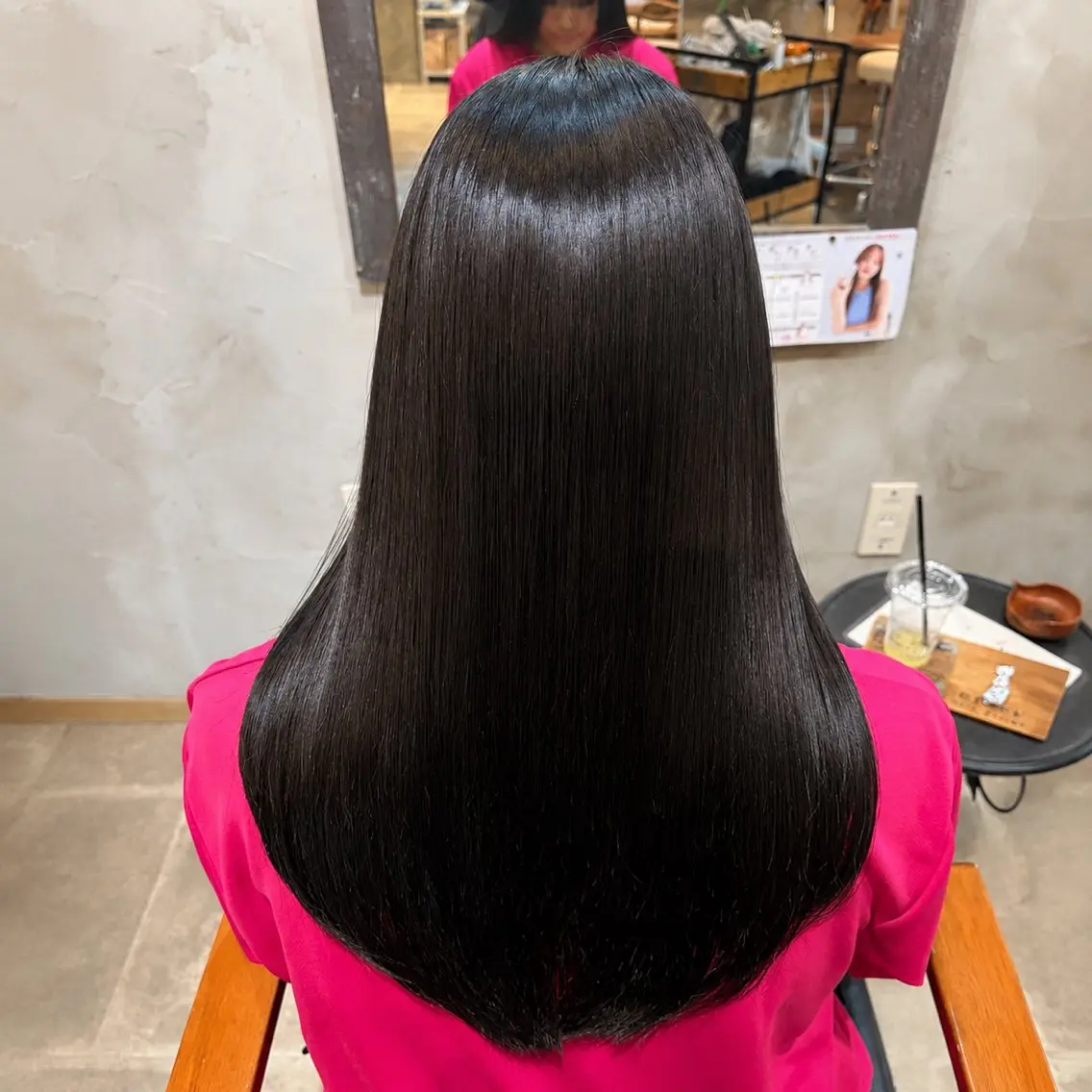 ロング カット 縮毛矯正 トリートメント 🐾自然な縮毛矯正/ レイヤー🐾あんなのヘアスタイル