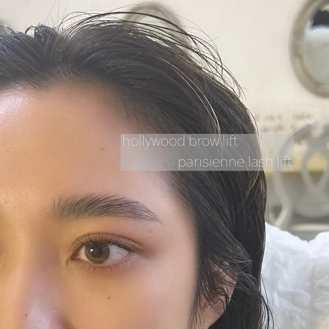 アイブロウ ハリウッドブロウリフト 吉祥寺kasumi 🌛eye/browのマツエク・マツパデザイン