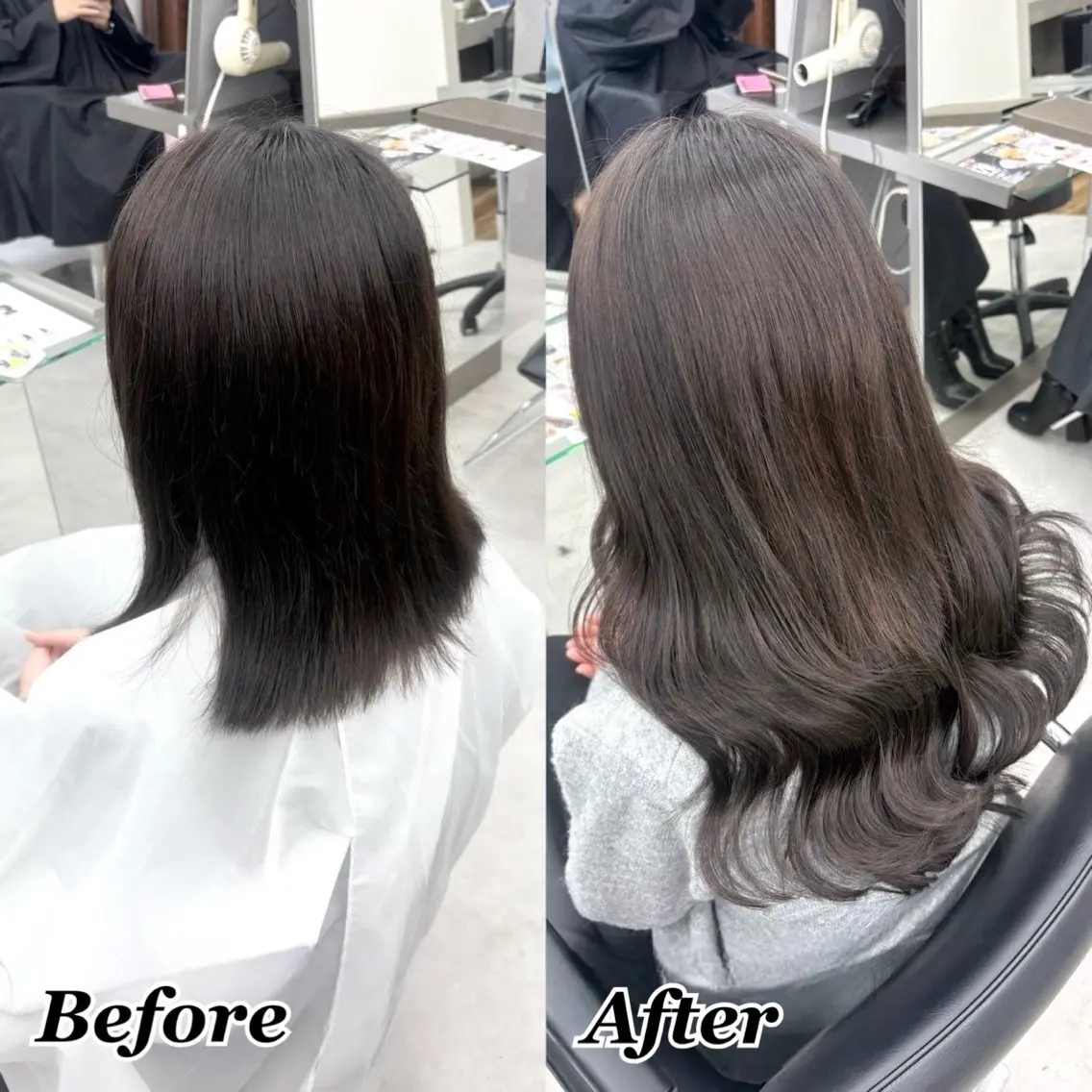 エクステ ヘアメ🎀ハイトーン 🩵エクステ🪄しほのヘアスタイル