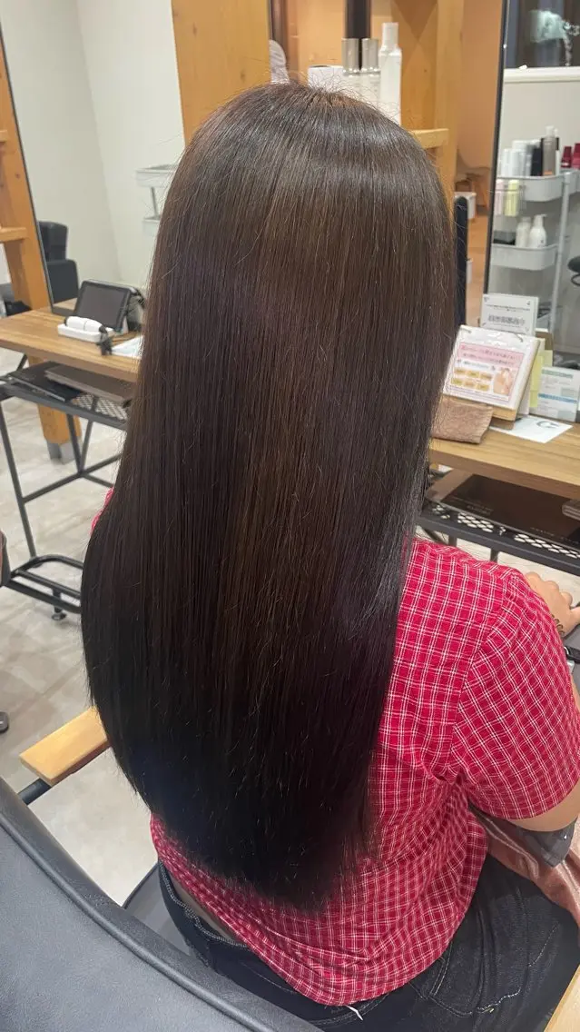 ミディアム カラー ブリーチ ヘアカラー 山本 彩姫のヘアスタイル