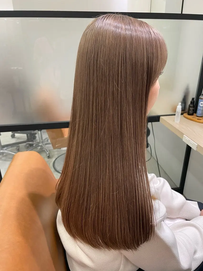 ロング カラー カット ヘアカラー トリートメント 半個室女性salon 🩰Natsumiのヘアスタイル