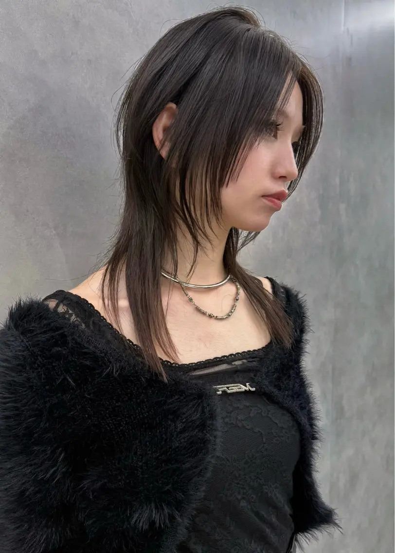 ミディアム トリートメント カット ヘアカラー 髪質改善 似合せカットTodaのヘアスタイル