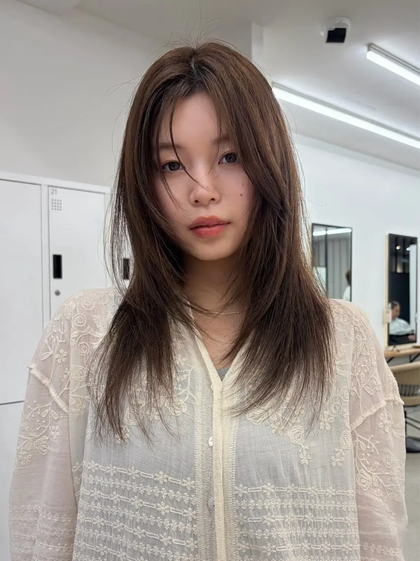 ロング くろかわ まいのヘアスタイル