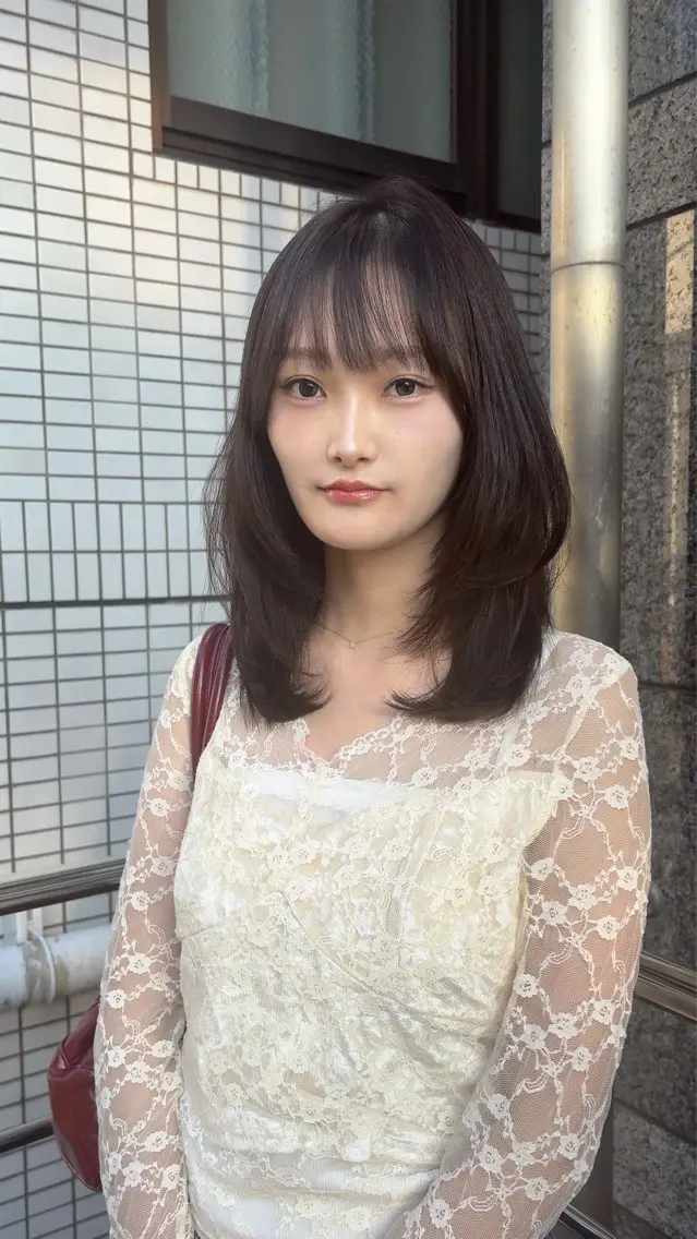 ミディアム hitomi ♡ 自由が丘アシスタントのヘアスタイル