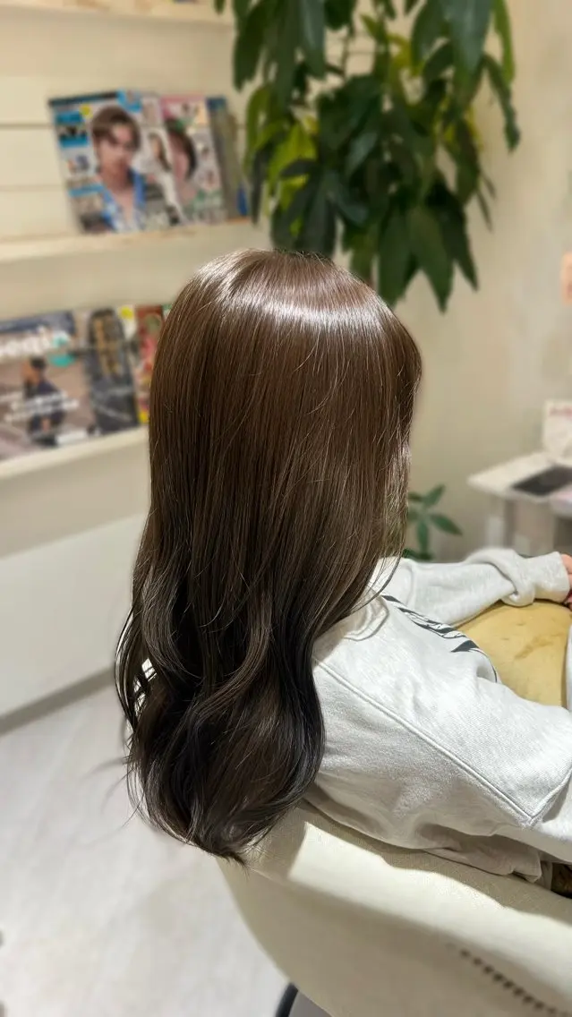 カラー yumi/ nook.【ヌーク】のヘアスタイル