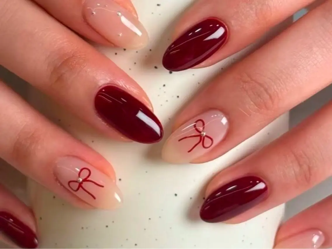 ネイル アートネイル オーロラネイル チークネイル フレンチネイル ガラスフレンチ ハンドネイル 🎀🎀YooLi Nail Salonのネイルデザイン