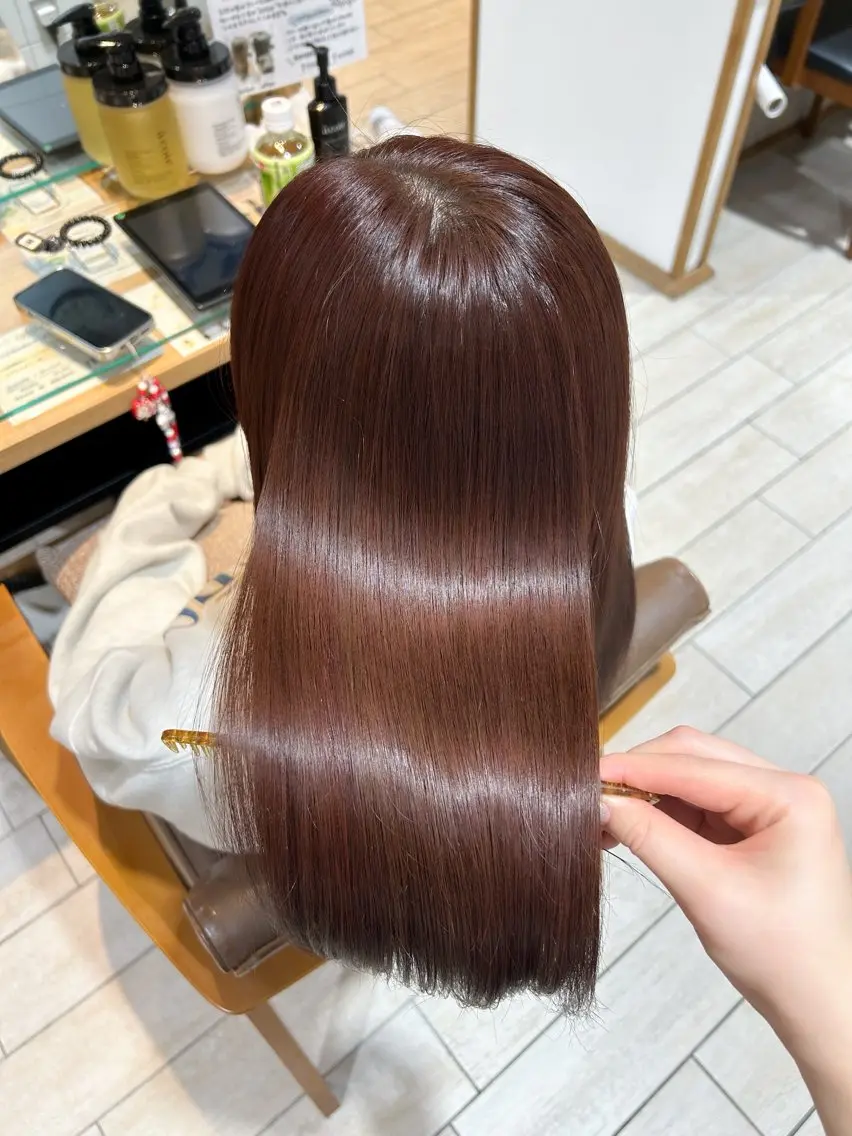 【平日限定】カット+カラー+4ステップトリートメント🕊️の写真