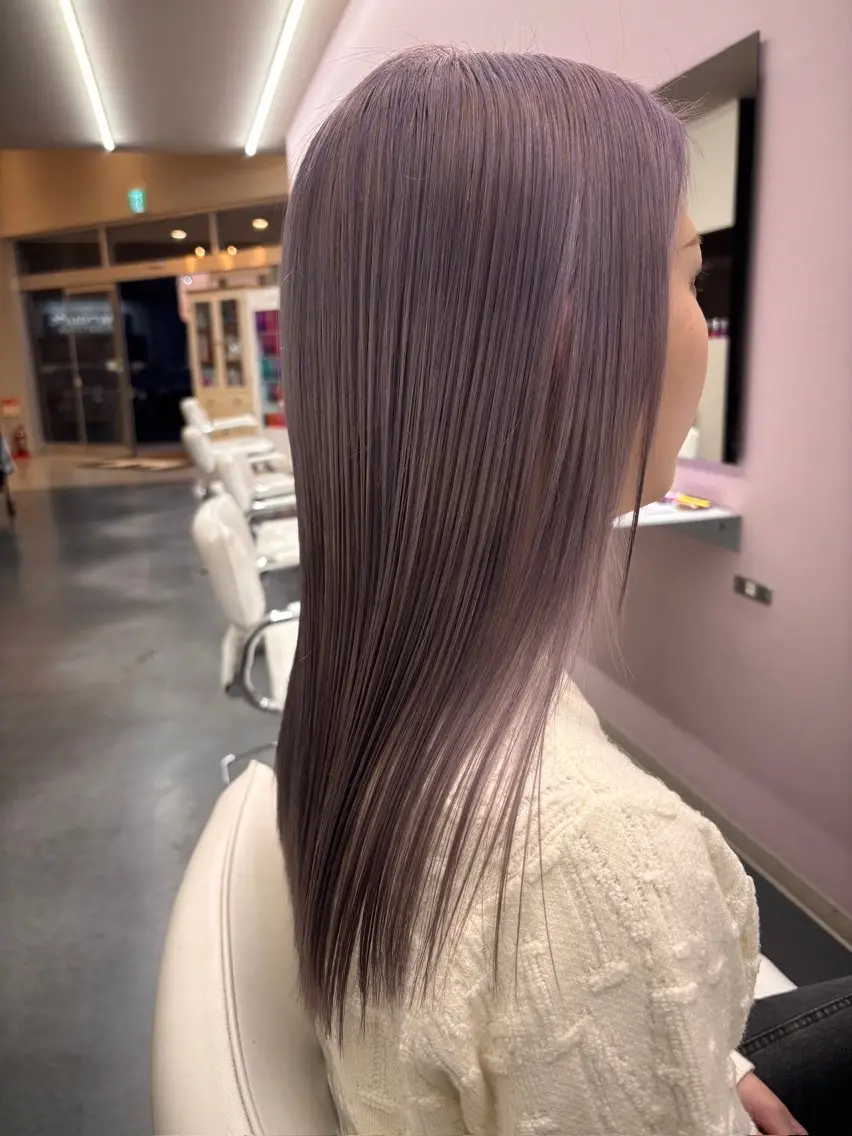 ロング ［ステレオ知立］岡田 ウルフ✂️のヘアスタイル