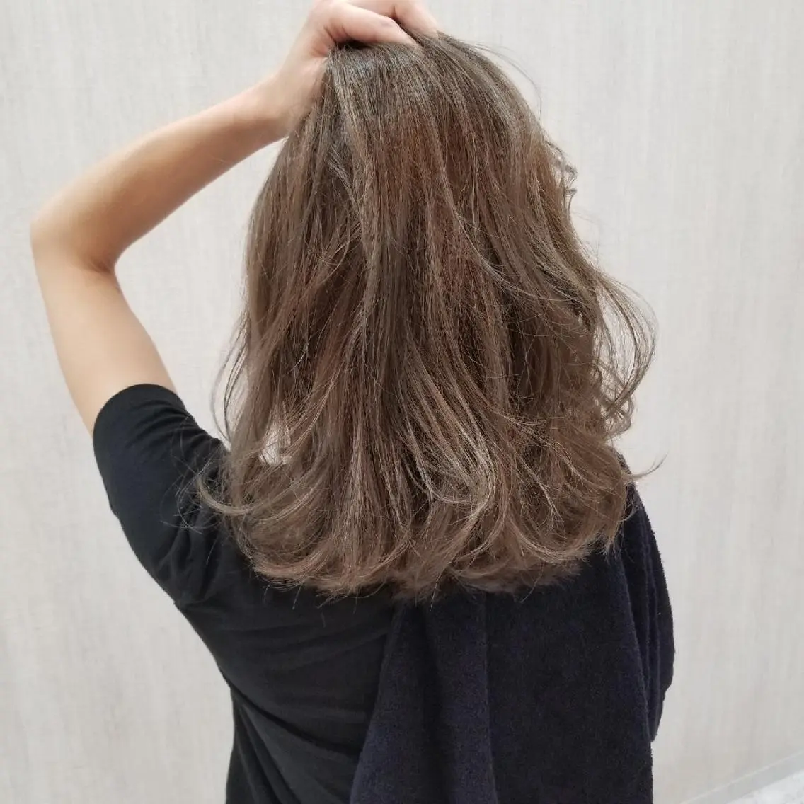 ミディアム ヘアカラー 💎✨艶髪美髪✨💎 Alushe心斎橋店のヘアスタイル