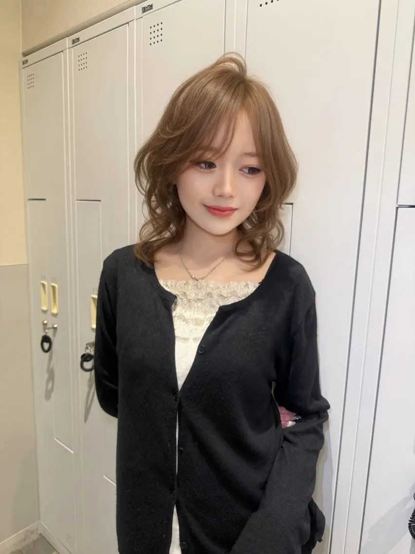 ミディアム カラー ヘアカラー トリートメント 🍬カラー特化🍬 Kirari🪄のヘアスタイル