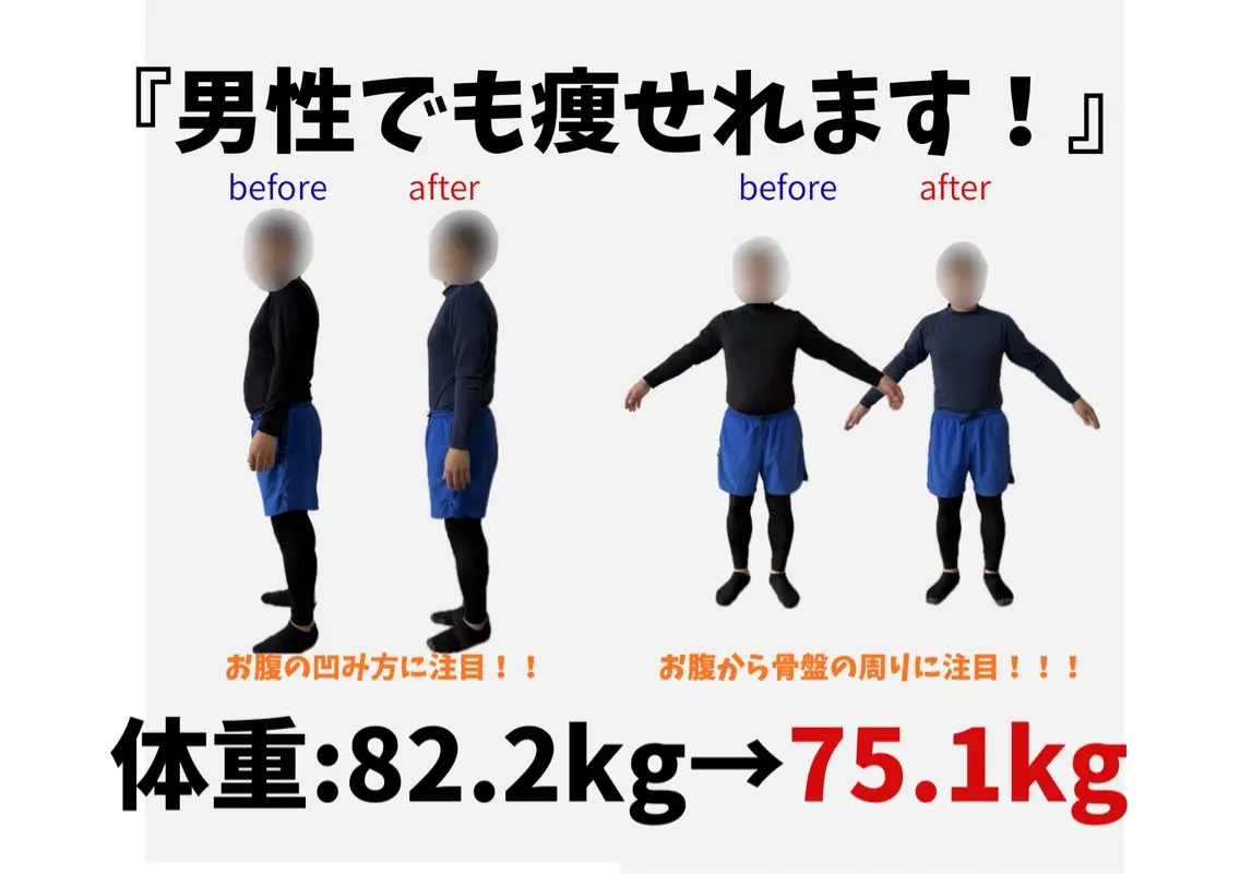 【腰痛・股関節の不調改善】不調をとりつつ痩せ体質へ!ハイブリッド整体60分の写真