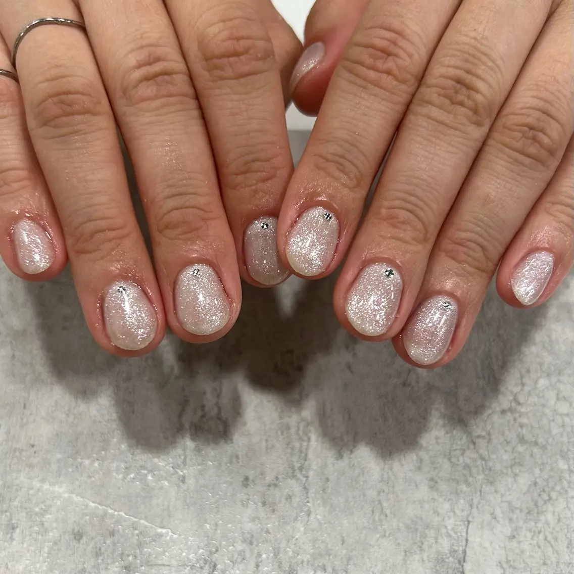 ネイル ワンカラーネイル Allure 小山店 結咲(ゆいさ)のネイルデザイン