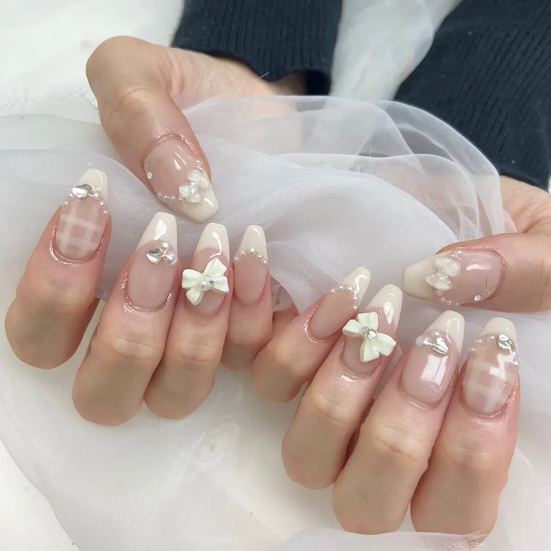 ロング ネイルJaol 池袋のネイルデザイン