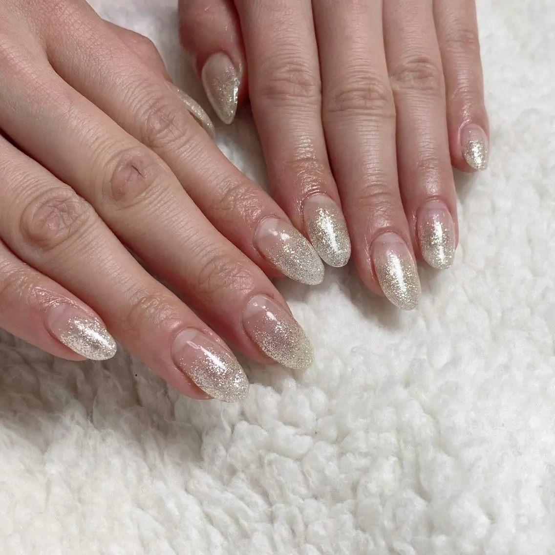 ネイル グラデーション ラメ(グリッター) Josee 山田のネイルデザイン