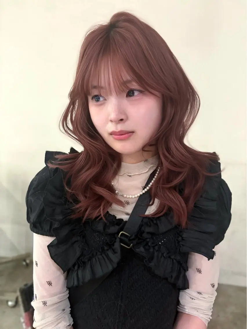 セミロング そ にのヘアスタイル