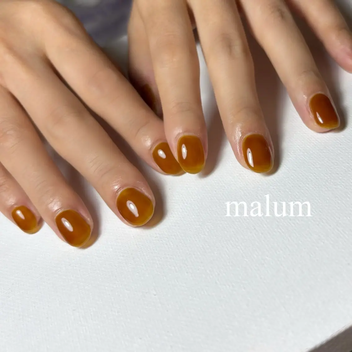 ネイル ハンドネイル malum nailのネイルデザイン