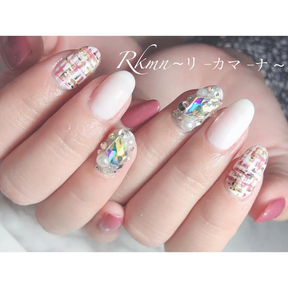 ネイル アートネイル フレンチネイル ジェルネイル グラデーション シンプルネイル ハンドネイル フットネイル ハンドケア Rkmn ~リ-カマ-ナ~のネイルデザイン