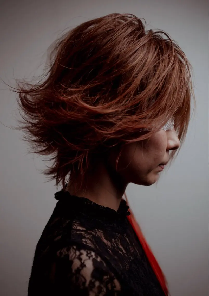 ショート ユアサ ハヤトのヘアスタイル