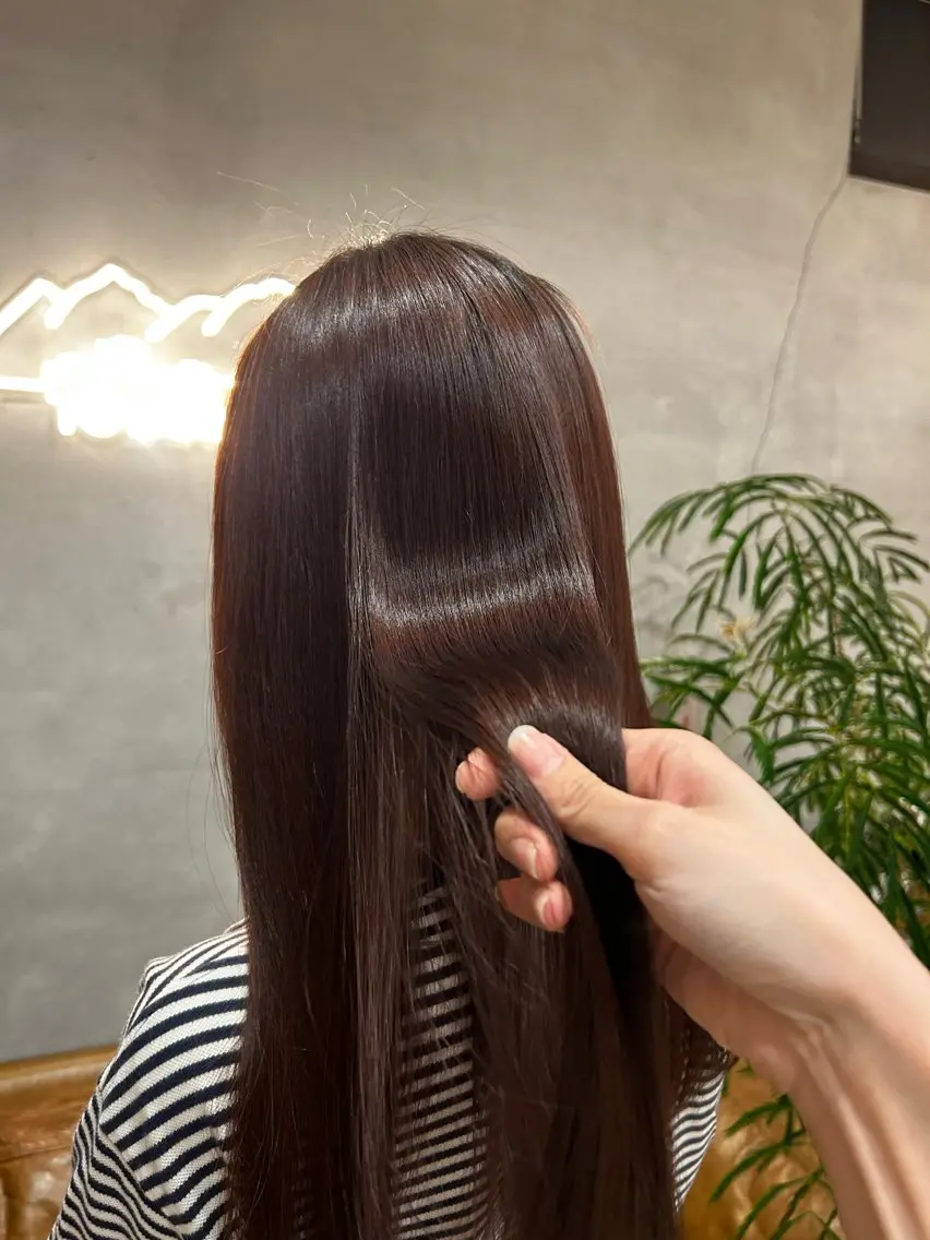 ロング 髪質改善 トリートメント hale airiのヘアスタイル