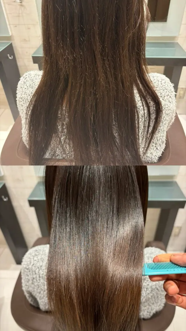 トリートメント 安尾 萌花のヘアスタイル