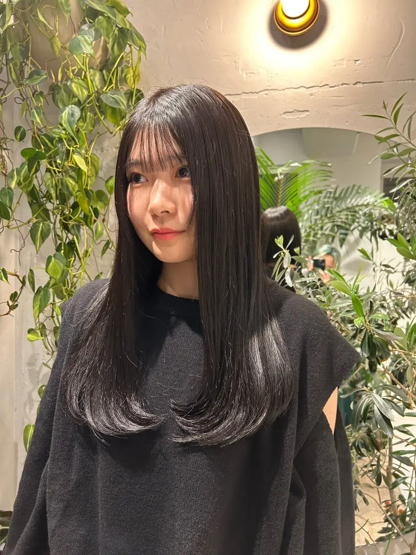 ロング カラー 🦖ミニボブ/ボブ /MOEKA🦕のヘアスタイル