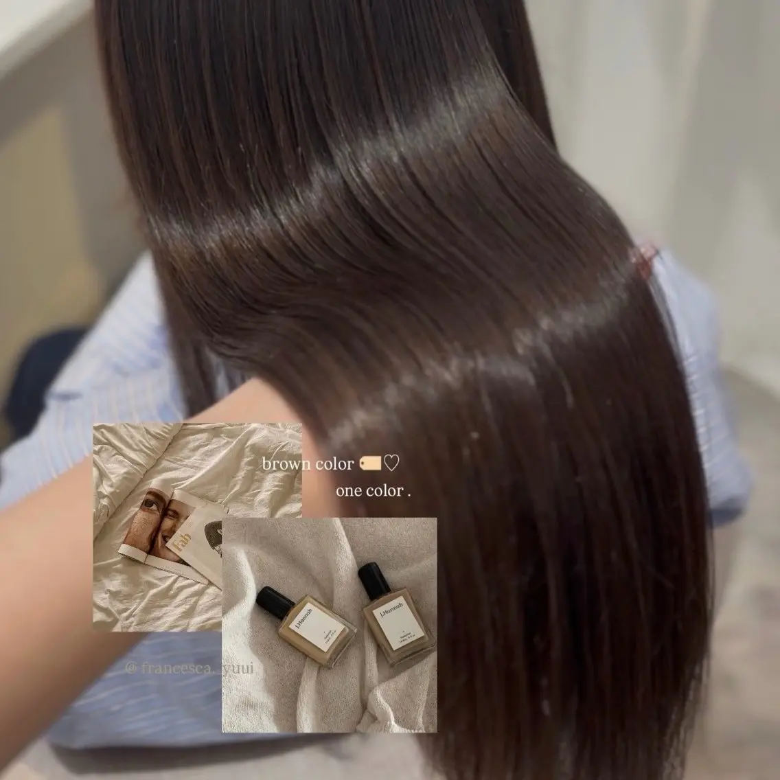 カラー ヘアカラー トリートメント Yuui🩰アレンジ /髪質改善カラーのヘアスタイル