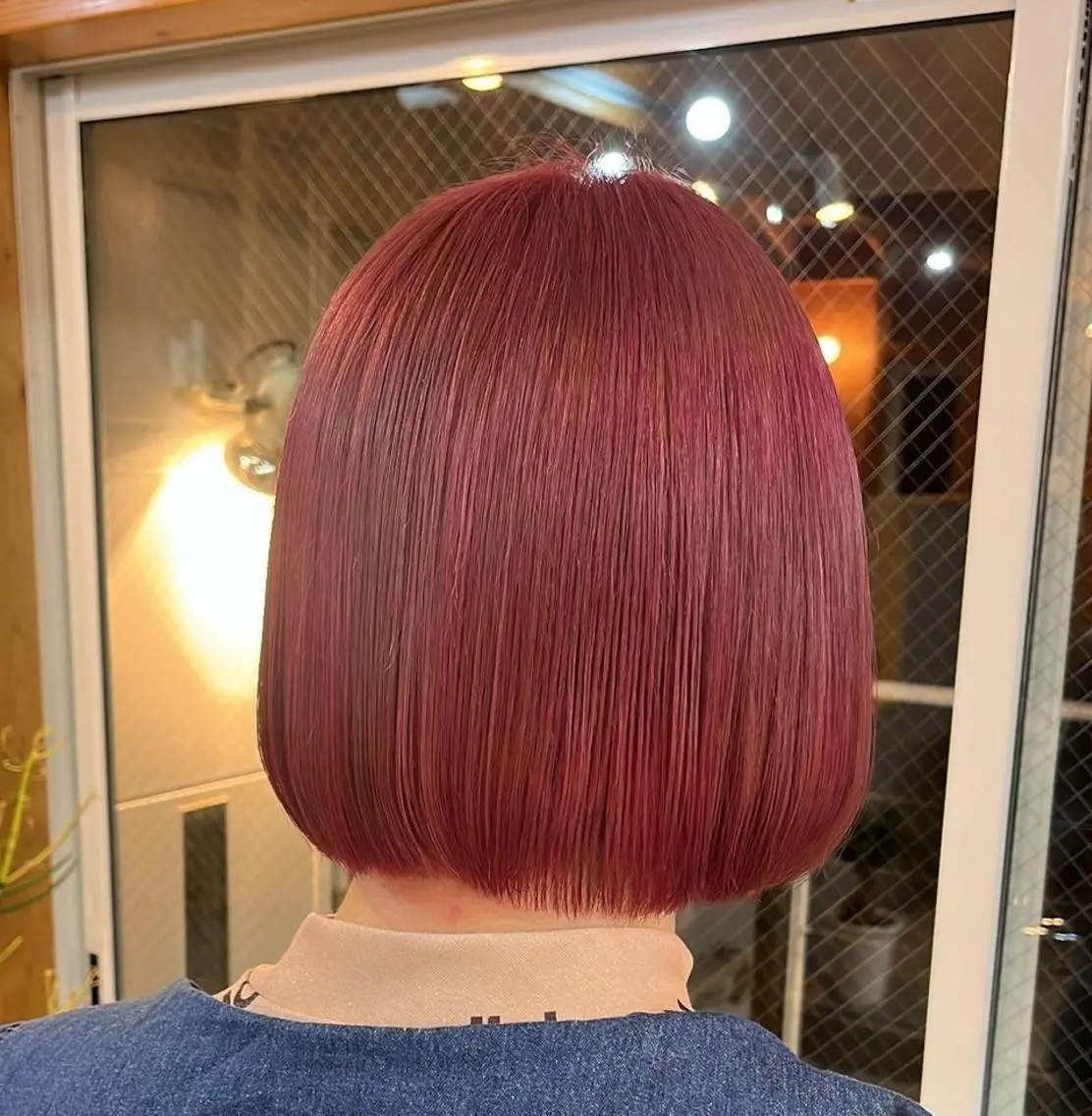 ショート まろみ暖色×ボブ ×chia🕯のヘアスタイル