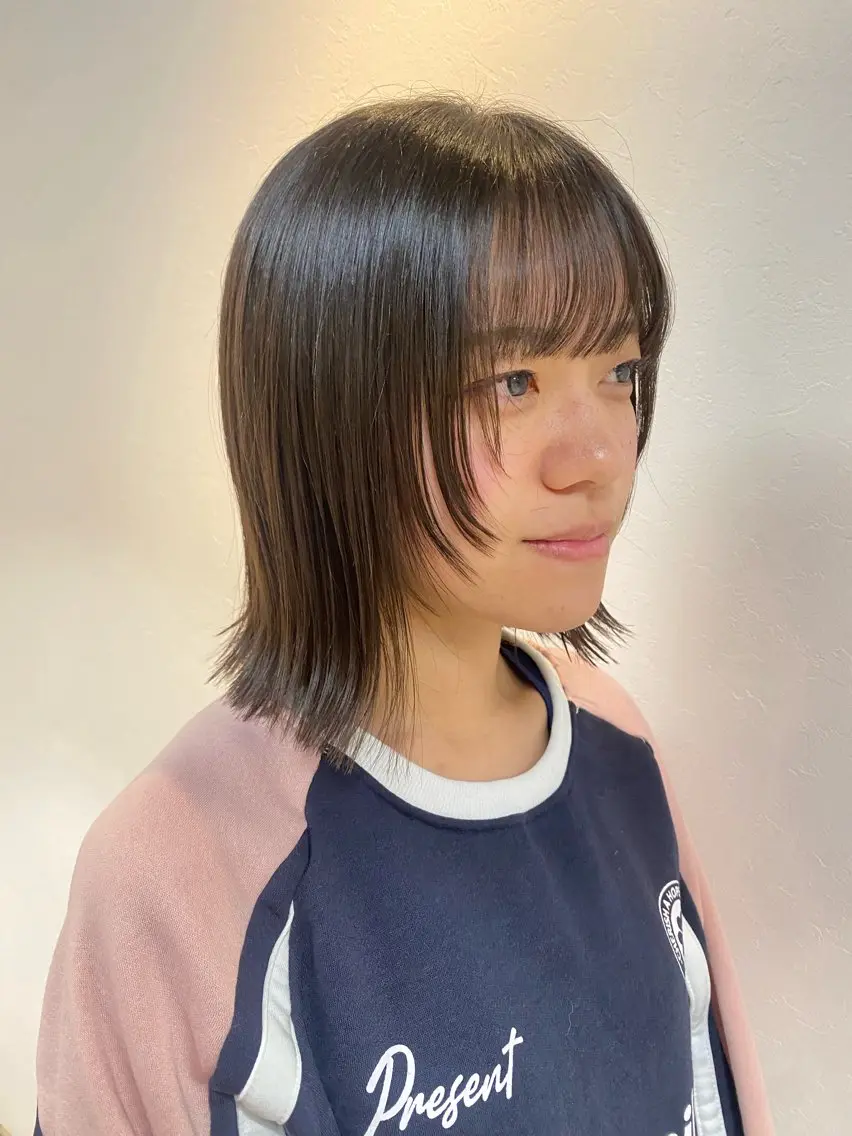 セミロング 【novem】 serenのヘアスタイル