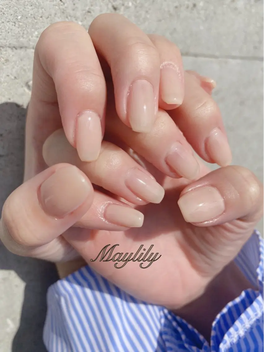 ネイル ワンカラーネイル Nail salon Maylilyのネイルデザイン