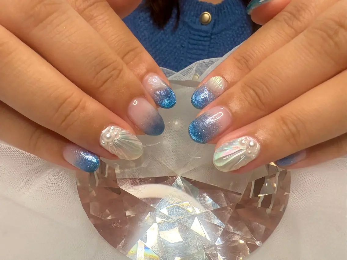ネイル ハンドネイル 新宿マグネット Mii Nailのネイルデザイン