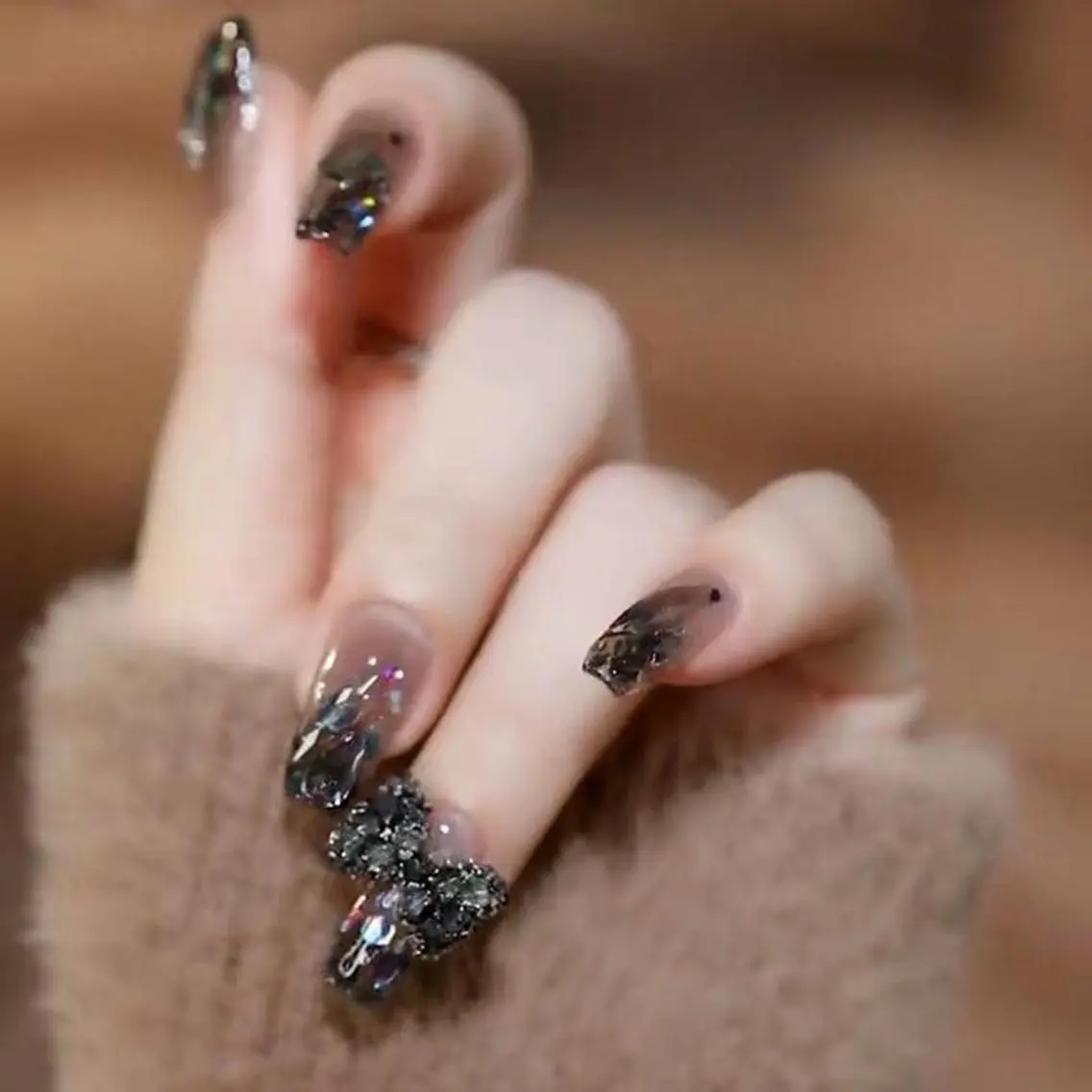 ネイル ジェルネイル スカルプネイル ネイルチップ 🌸柚葉 🌸のネイルデザイン