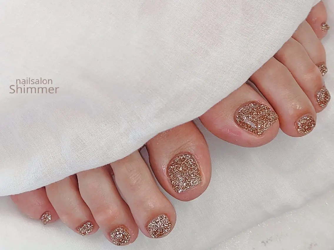 ネイル フラッシュネイル Shimmer Asakoのネイルデザイン