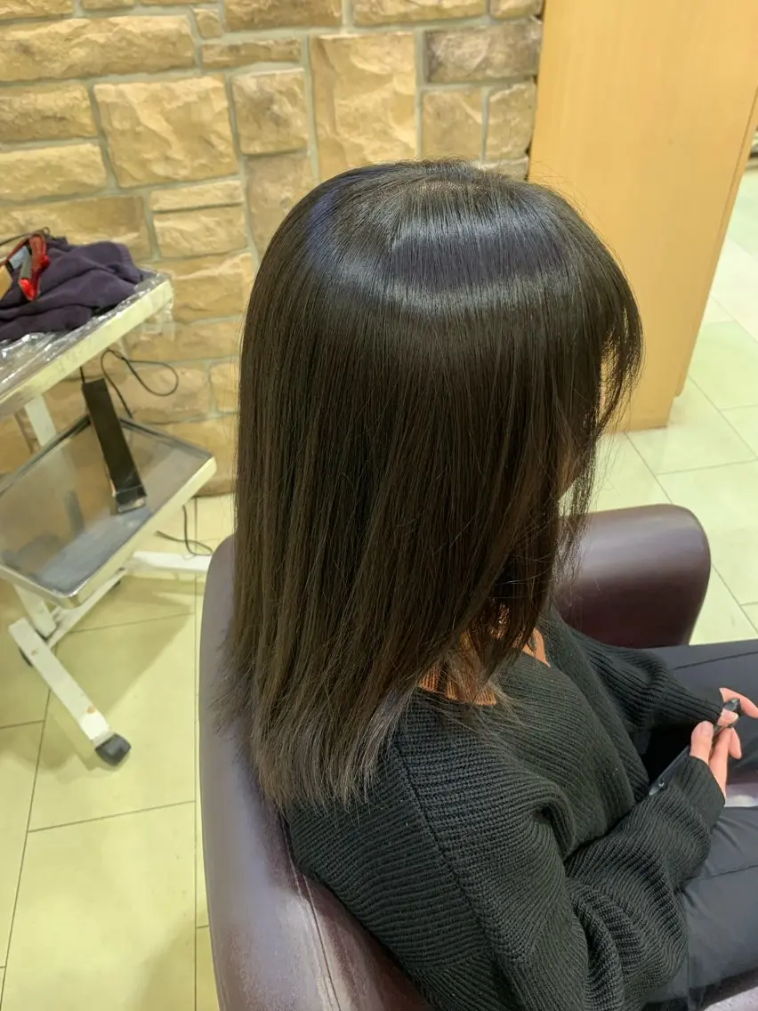 カラー レイヤーカット メンズカット坂本翔のヘアスタイル