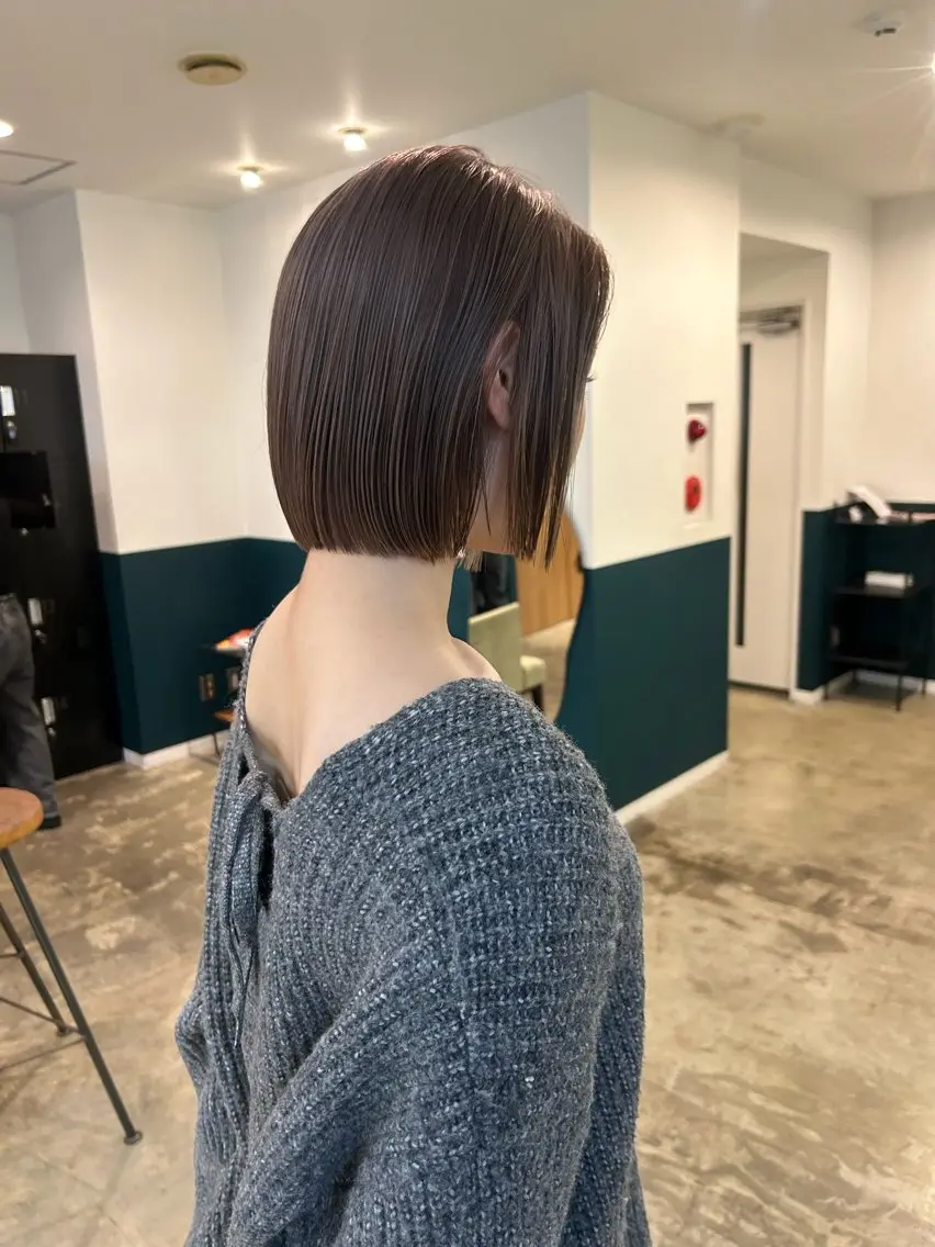 ミディアム 大川 麻尋のヘアスタイル