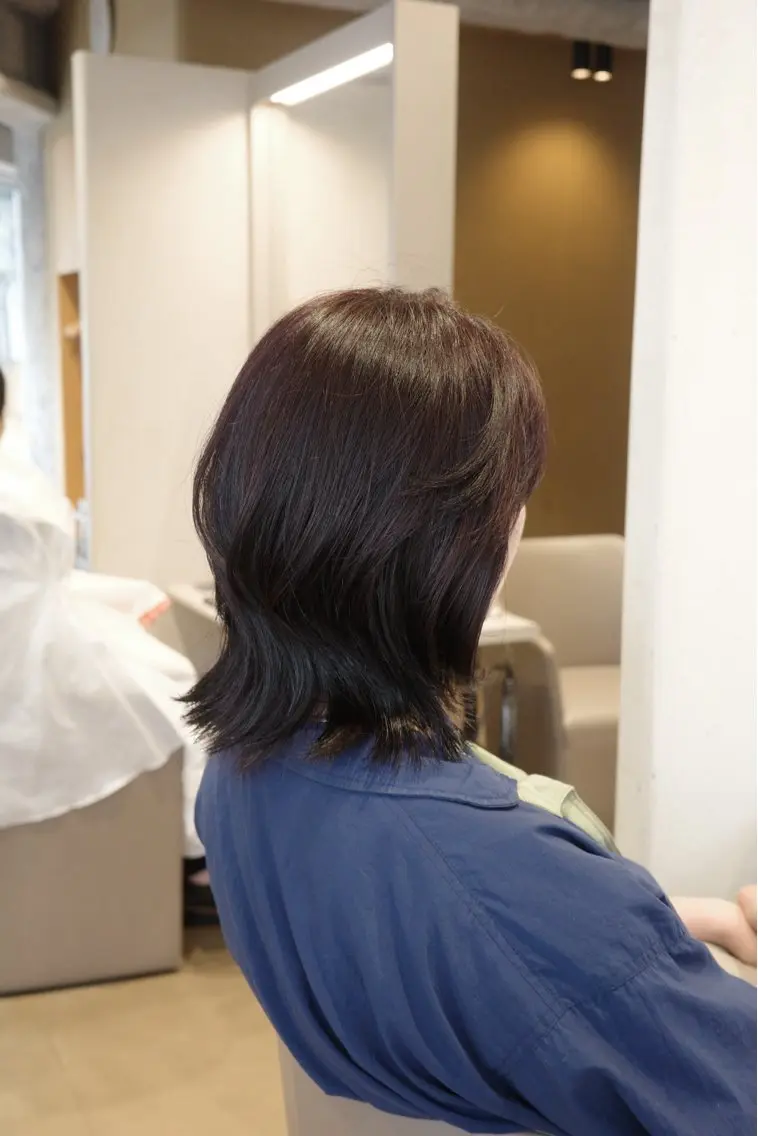 カラー ヘアカラー 住谷 ゆりな　カット無料のヘアスタイル