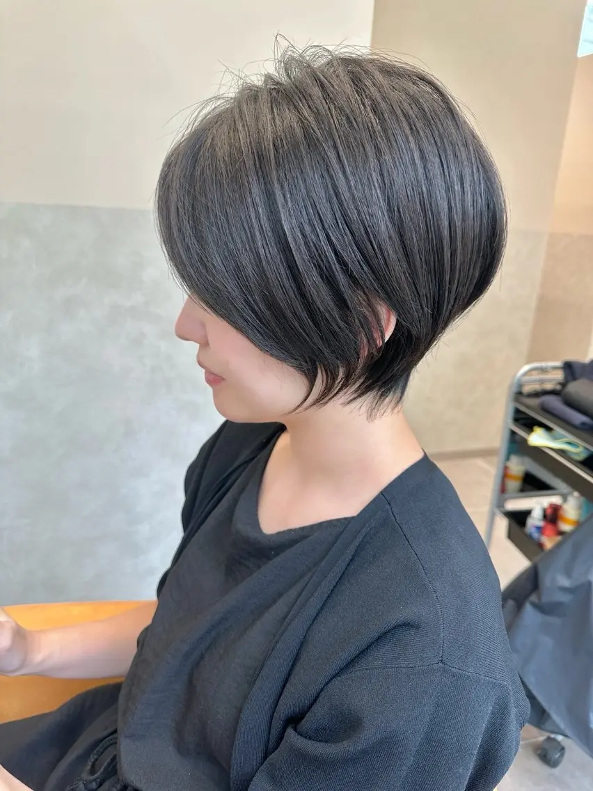 ショート くびれヘア ショートヘア ✂️安藤 渉✂️のヘアスタイル